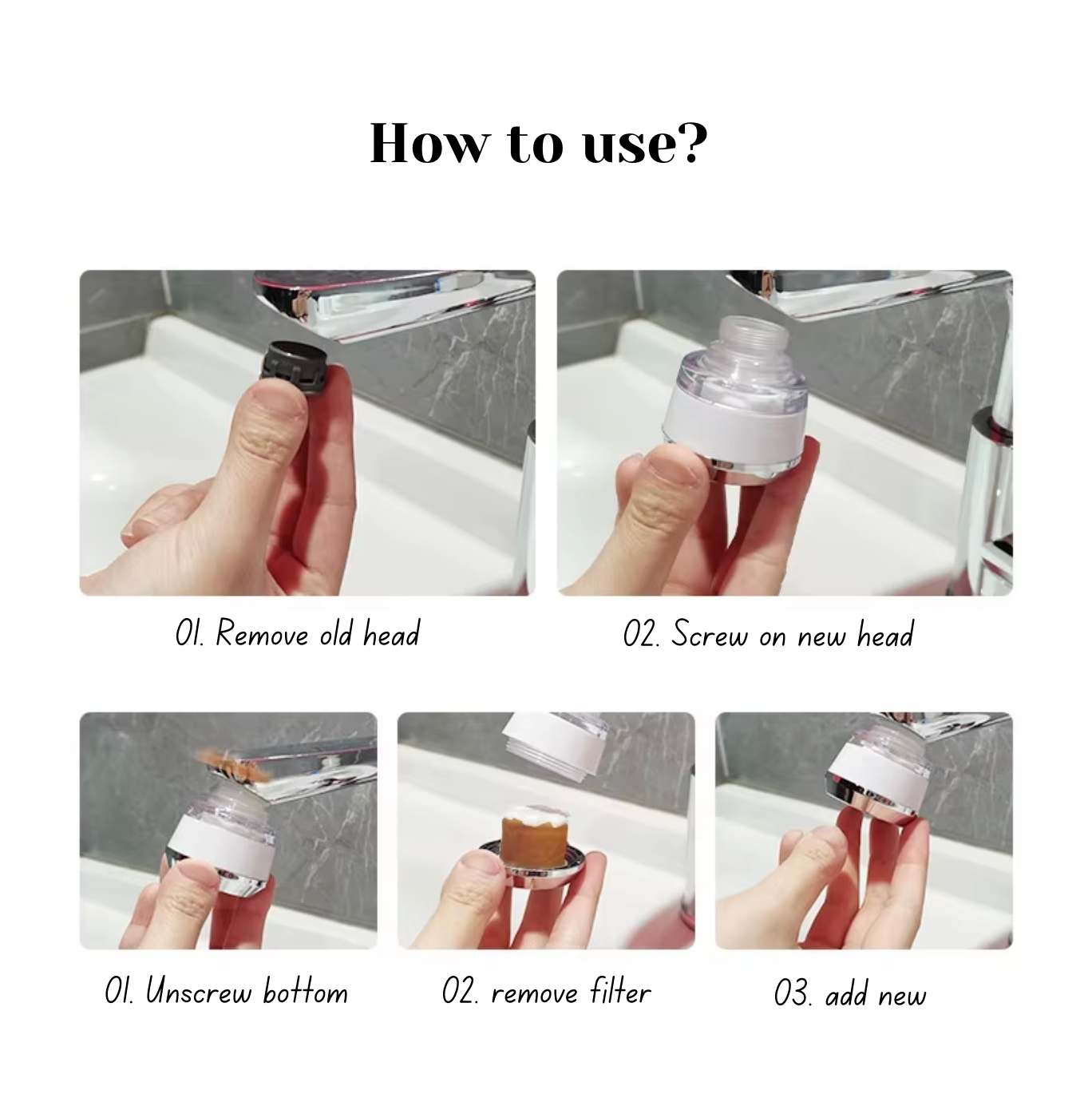 6x Cartridge Re-Fills